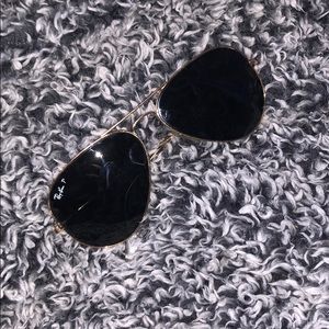 Ray Ban RB3025 AVIATOR LARGE Sunglasses Polarized